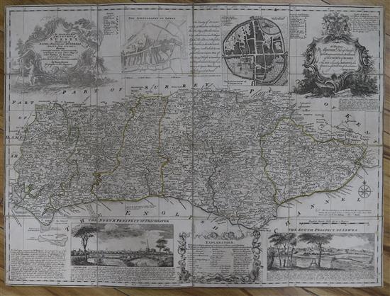 An early map of Sussex